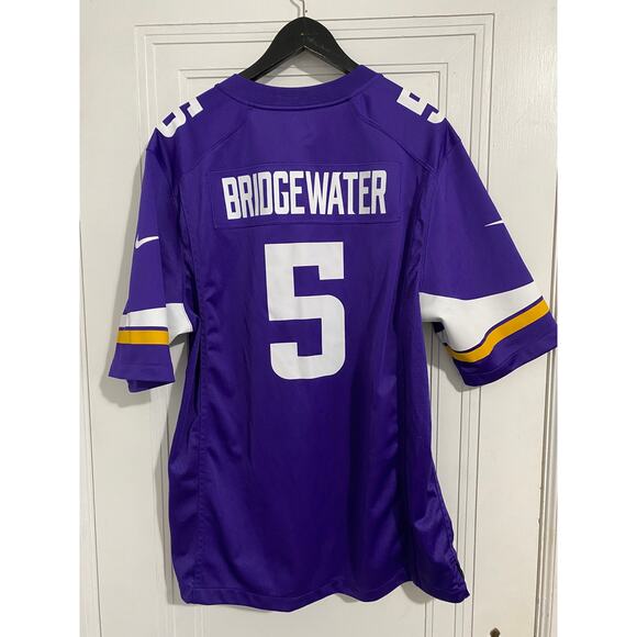 Teddy Bridgewater Minnesota Vikings Nike Football Jersey Size L - Picture 1 of 6